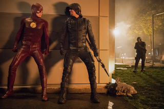 Arrow Flash Supergirl Legends of Tomorrow - zdjęcia, crossover