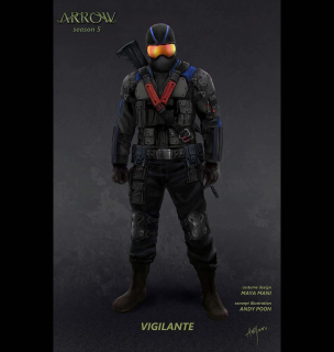 Vigilante - szkic koncepcyjny