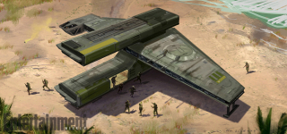 Łotr 1 - szkic koncepcyjny