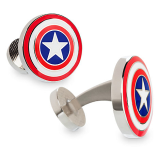 Kapitan Ameryka - spinka do mankietów