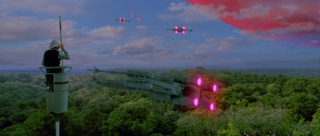 Ujecie z filmu Gwiezdne Wojny: Część IV - Nowa nadzieja