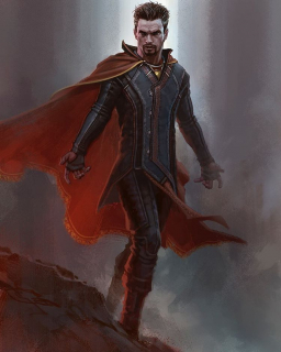 Doktor Strange - szkic koncepcyjny