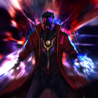 Doktor Strange - szkic koncepcyjny