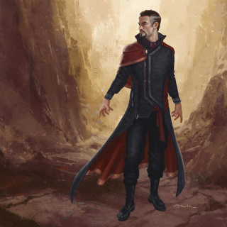 Doktor Strange - szkic koncepcyjny