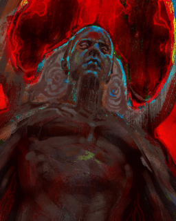 Doktor Strange - szkic koncepcyjny