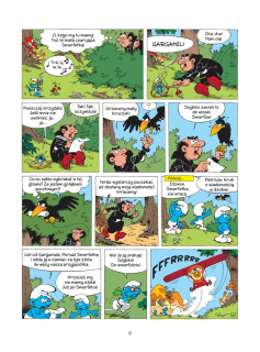 Latający Smerf - plansza 1