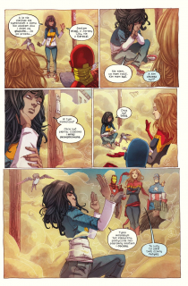 Ms. Marvel #01. Niezwykła - plansza 1