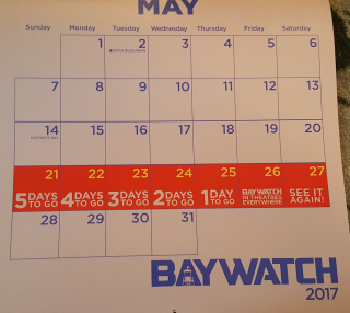 Baywatch. Słoneczny patrol - kalendarz 2017
