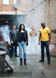 The Defenders - kulisy sesji zdjęciowej dla EW.com