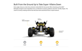 The all-new LEGO® Batmobile from Chevrolet. Learn more at Chevy