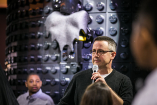 Chevrolet LEGO Movie Batmobile On Display At NAIAS