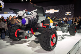 Chevrolet LEGO Movie Batmobile On Display At NAIAS