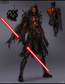 Darth Maul - szkice koncepcyjne z anulowanej gry