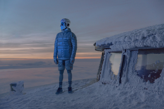Sesja na Śnieżce - zdjęcie