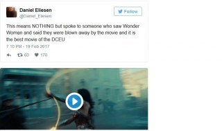 Wonder Woman - tweet