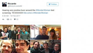 Wonder Woman - tweet