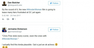 Wonder Woman - tweet