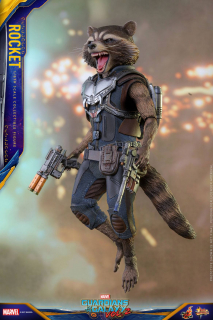 Rocket - figurka kolekcjonerska Hot Toys, Strażnicy z Galaktyki vol. 2