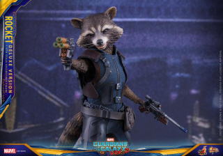 Rocket - figurka kolekcjonerska Hot Toys, Strażnicy z Galaktyki vol. 2