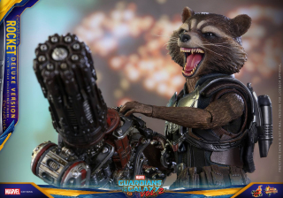 Rocket - figurka kolekcjonerska Hot Toys, Strażnicy z Galaktyki vol. 2