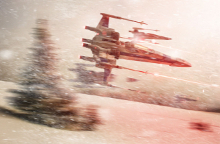 Gwiezdne Wojny - fanowska sesja zdjęciowa, star wars, x-wing, fan art