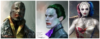 Suicide Squad - szkic koncepcyjny