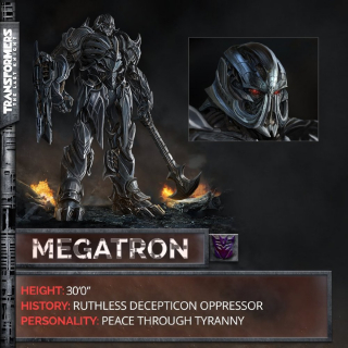 Transformers The Last Knight - zdjęcie Megatron
