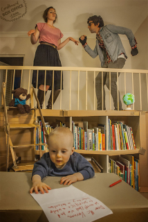 Znane filmy i seriale - rodzinna sesja zdjęciowa