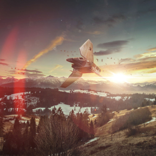 Gwiezdne Wojny - fanowska sesja zdjęciowa, star wars, x-wing, fan art