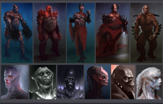 Darkside - grafiki koncepcyjne