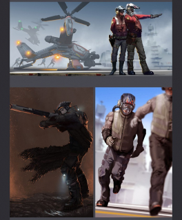 Darkside - grafiki koncepcyjne