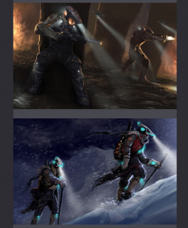 Darkside - grafiki koncepcyjne