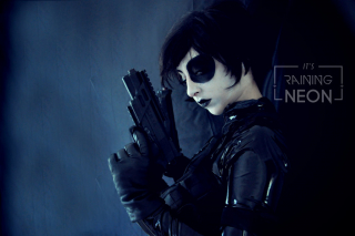 Domino - cosplay - zdjęcie