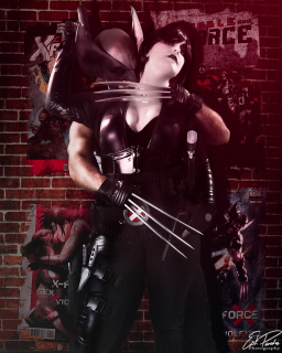 Domino - cosplay - zdjęcie