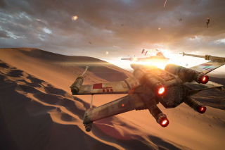 Gwiezdne Wojny - fanowska sesja zdjęciowa, star wars, x-wing, fan art