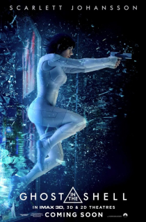 Ghost in the Shell 2017 - plakat