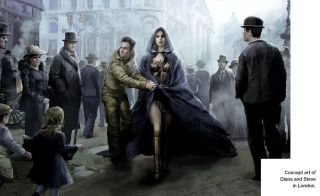 Wonder Woman szkic koncepcyjny