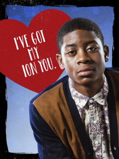 Power Rangers - karta walentynkowa