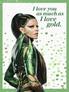 Power Rangers - karta walentynkowa