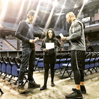 Fighting With My Family zdjęcie z planu