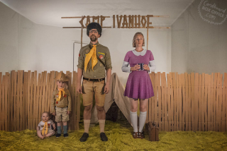 Znane filmy i seriale - rodzinna sesja zdjęciowa