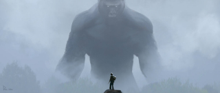 Kong: Wyspa Czaszki - szkic koncepcyjny
