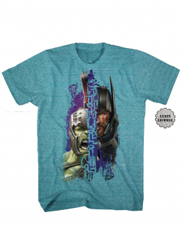 Koszulka z Thor: Ragnarok - grafika bohaterów