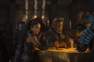Thor: Ragnarok - zdjęcie z filmu Marvela - Tessa Thompson