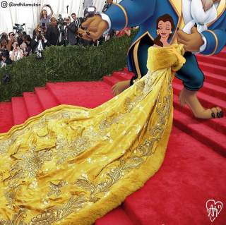 Postaci z bajek Disneya jako celebryci - galeria