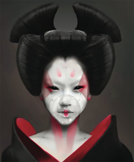 Ghost in the Shell - szkic koncepcyjny