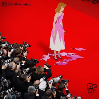 Postaci z bajek Disneya jako celebryci - galeria