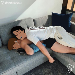 Postaci z bajek Disneya jako celebryci - galeria