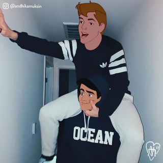 Postaci z bajek Disneya jako celebryci - galeria