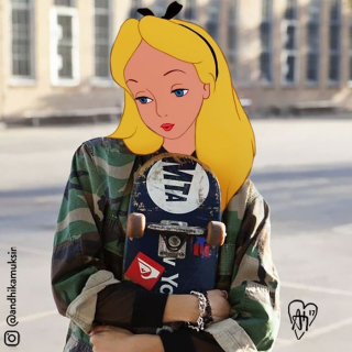 Postaci z bajek Disneya jako celebryci - galeria